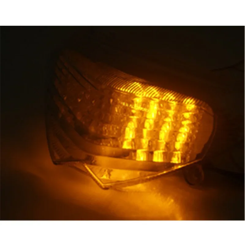 waase For Suzuki Katana 650 GSX650F 2008 2009 2010 2011 2012 E-Mark Rear Tail Light Brake Turn Signals Integrated LED Light