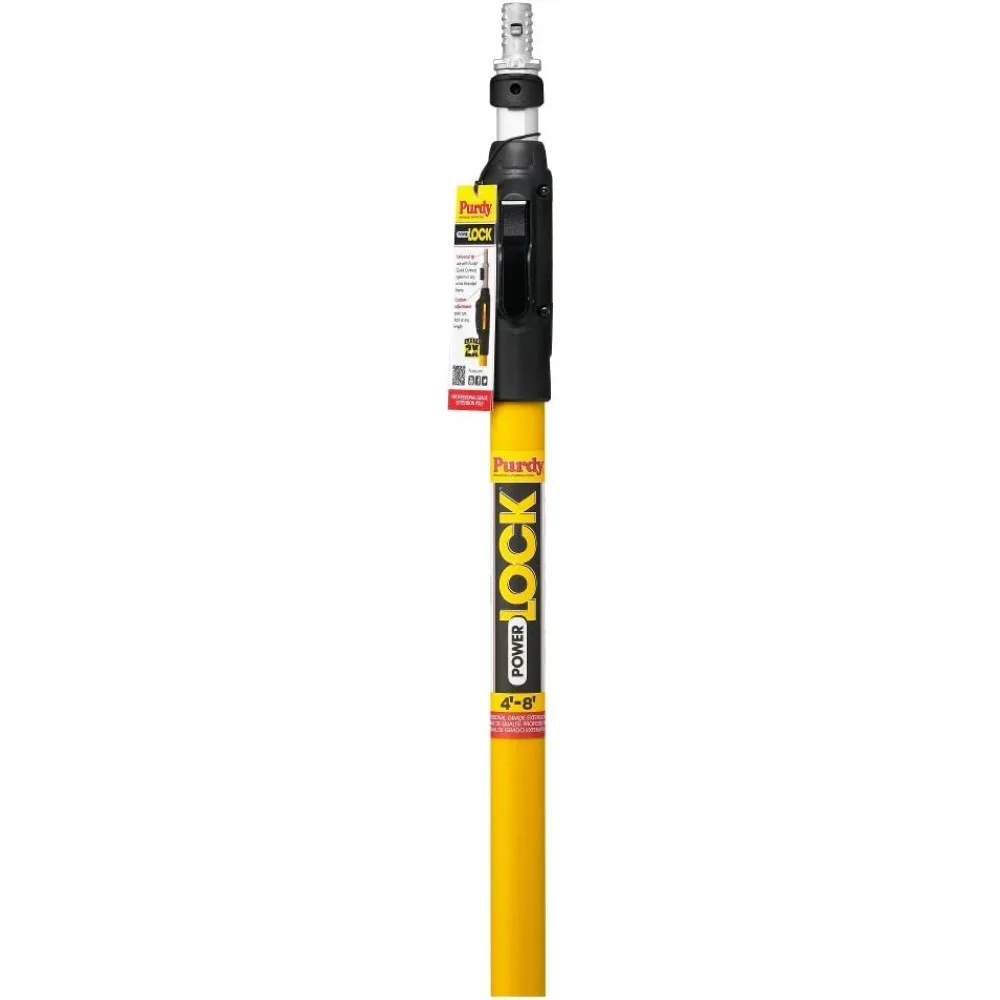 

Telescoping Extension Pole Adjustable 4 to 8 Feet Secure Lock Mechanism