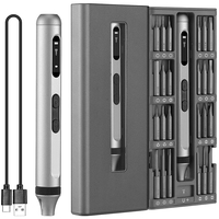 Mini Electric Screwdriver 1 50 in 1 Precision Screwdriver Set with 48 Magnetic Precision Bits and OLED Display Repair Kit