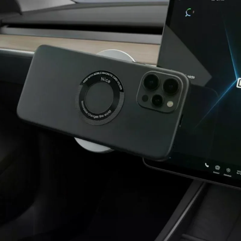 5pcs Magnetic Ring For Wireless Charger Sticker Rings Magnet Desktop Car Phone Holder For 16 15 17 Android