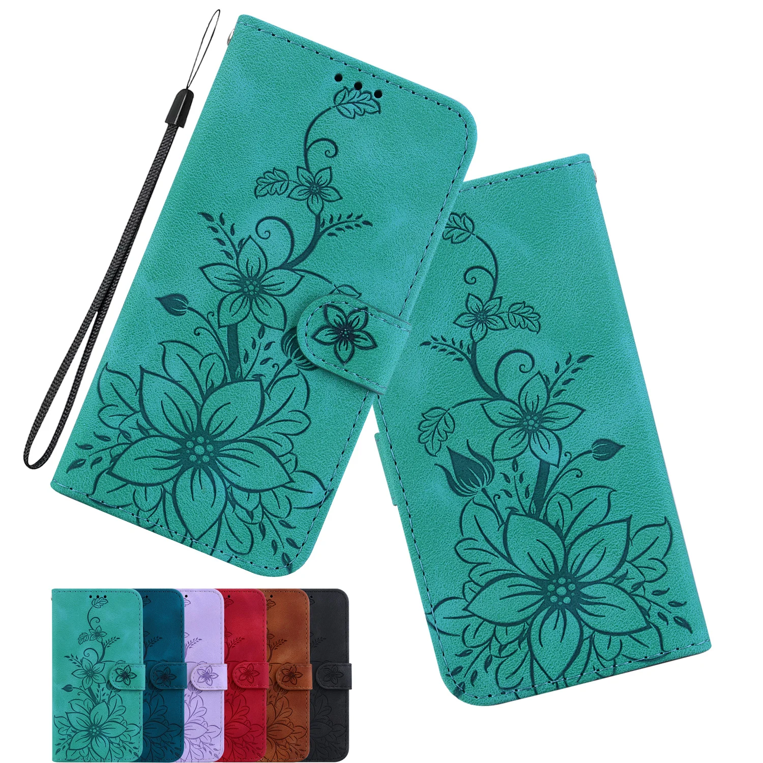 Embossed Floral Wal… - image