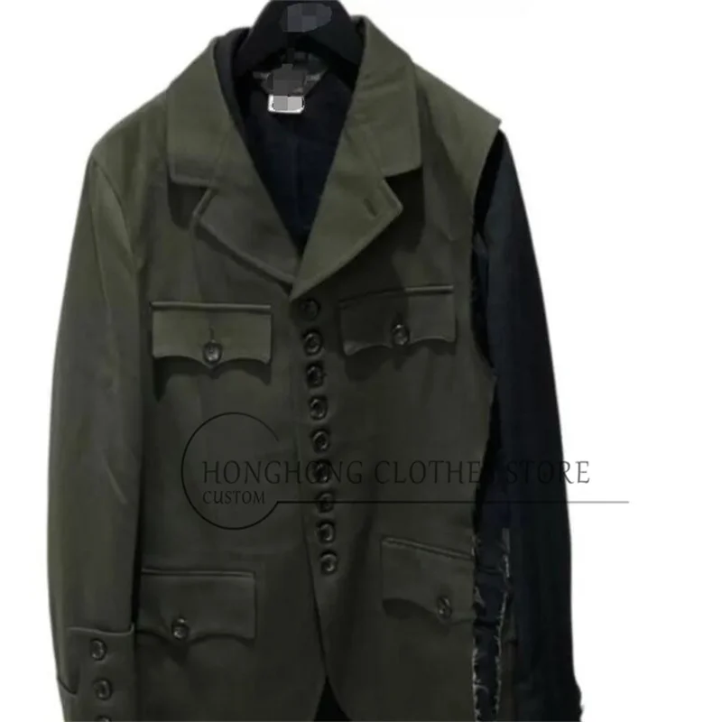 2026 Original design asymmetrical two-piece men's suit  High-quality custom-made clothing