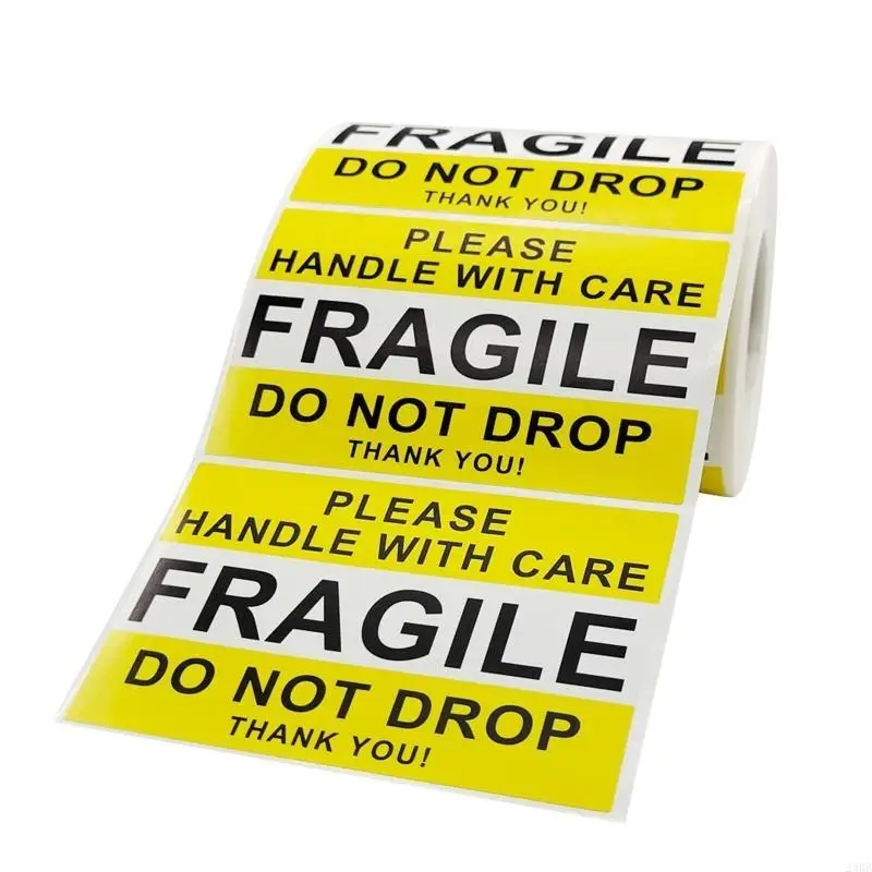 500Pieces Fragile Stickers 