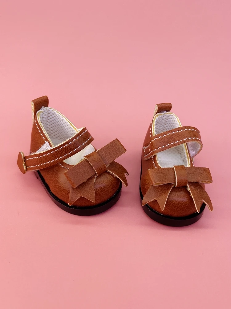5cm 1/6 Scale Doll ShoesToy Shoes For Mini Mia & 20cm KPOP plush dolls Lovely Handmade 1:6 Accessories for Girls Puppet Toys