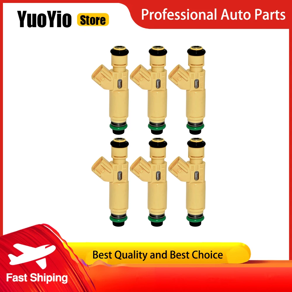 

YuoYio 6Pcs New Fuel Injection Nozzle YL8E-C7B For Mazda Tribute Ford Escape Taurus Mercury Sable