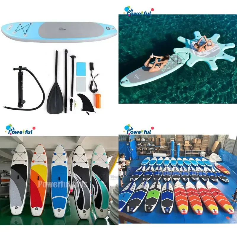 Powerful Toys Wholesale Custom Size Paddle Board Cheap Inflatable Stand up sup Boards Surf Paddle Board