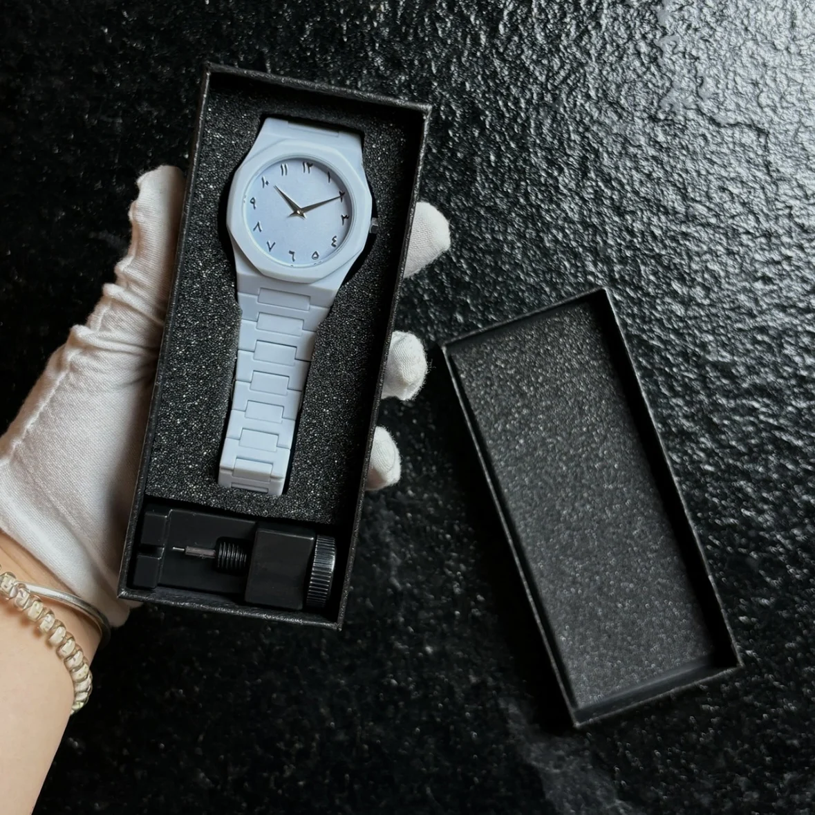 モダンな 3D スケッチ アート ファッション レジャー クォーツ ムーブメント時計クリエイティブ デザイン