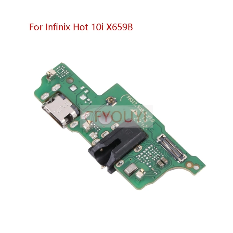 

Для Infinix Hot 10i X659B / Hot 11s X6812 X6812B / Note 11s Note 11 Pro X697 USB зарядная плата док-станция гибкий кабель запасная часть