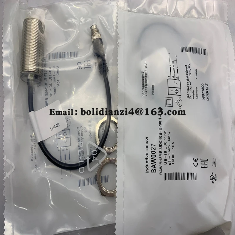 Sensor de alta qualidade BAW M12MF2-UAC40F-BP00,5-GS04 em estoque