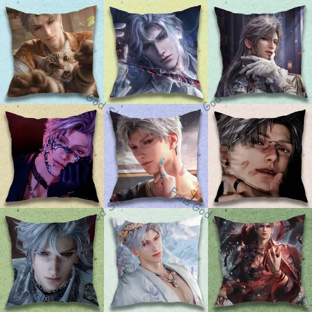 L-Love  D-Deepspace Sylus Pillow Case Plush Pillow Cases Home Decoration Pillow Cover for Sofa Bed Chair Living Room