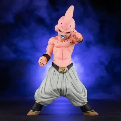 18cm Dragon Ball Z Anime Figures Super Saiyan Combat Posture Majin Buu Action Figure PVC Figurines Model Doll Gifts Kids Toys