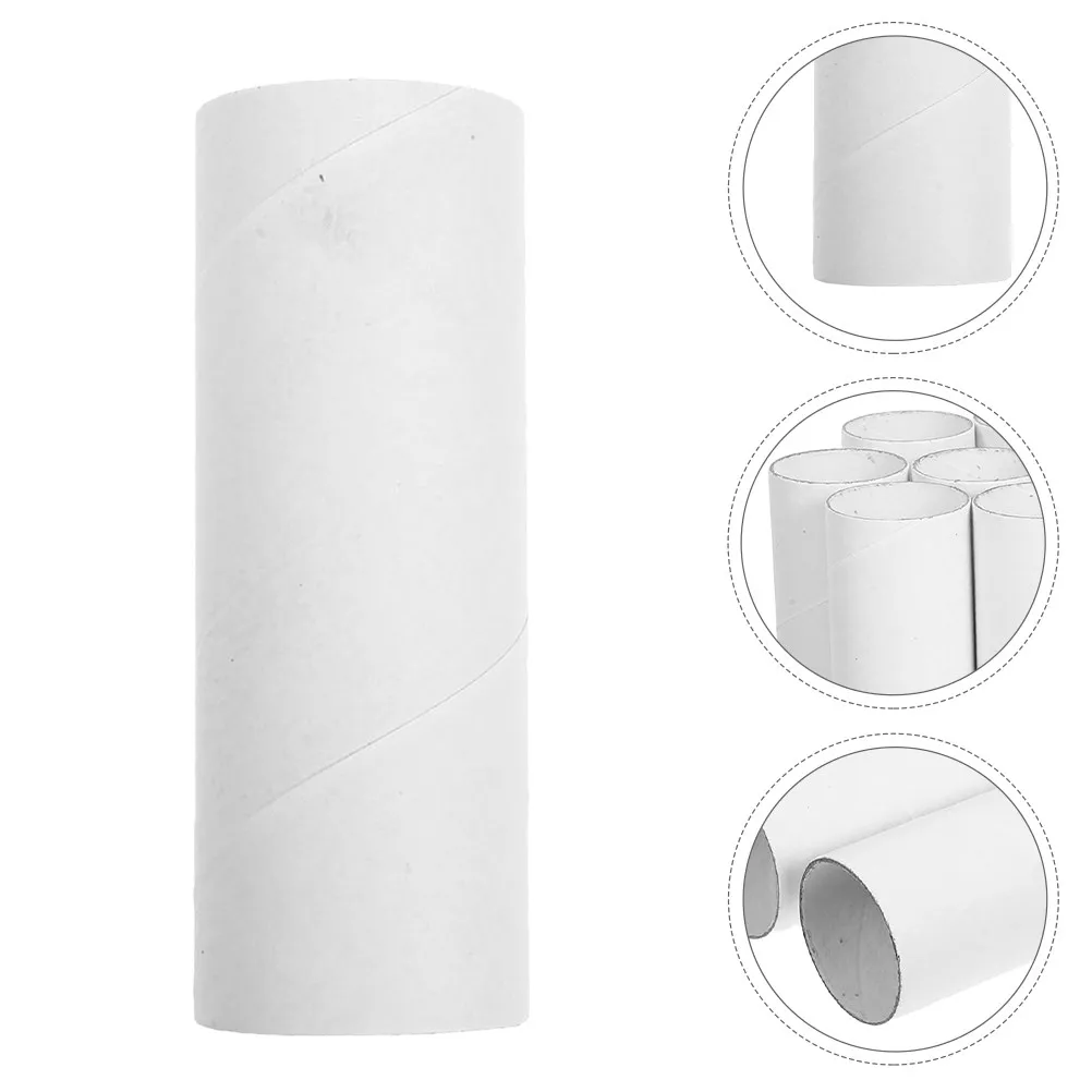 

30Pcs Round Paper Craft Tubes Cardboard Kraft Paperboard Cylinders for Kids Adults DIY Art Supplies School Classroom Craft