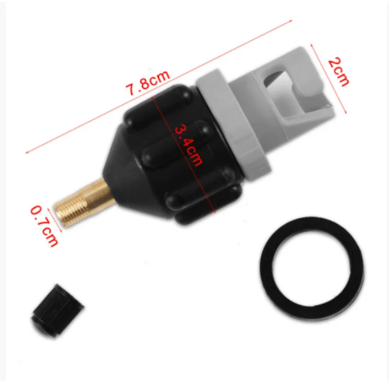 ISURE MARINE SUP Paddle Board Air Nozzle Kayak Air Valve Conversion Head Kayak Inflatable Pump Adapter