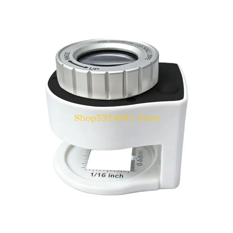 AXYC Highly Power 30X Zooming Magnifier With K9 Opticals Glass LED Light LED Glass For Detailed Viewing Observation