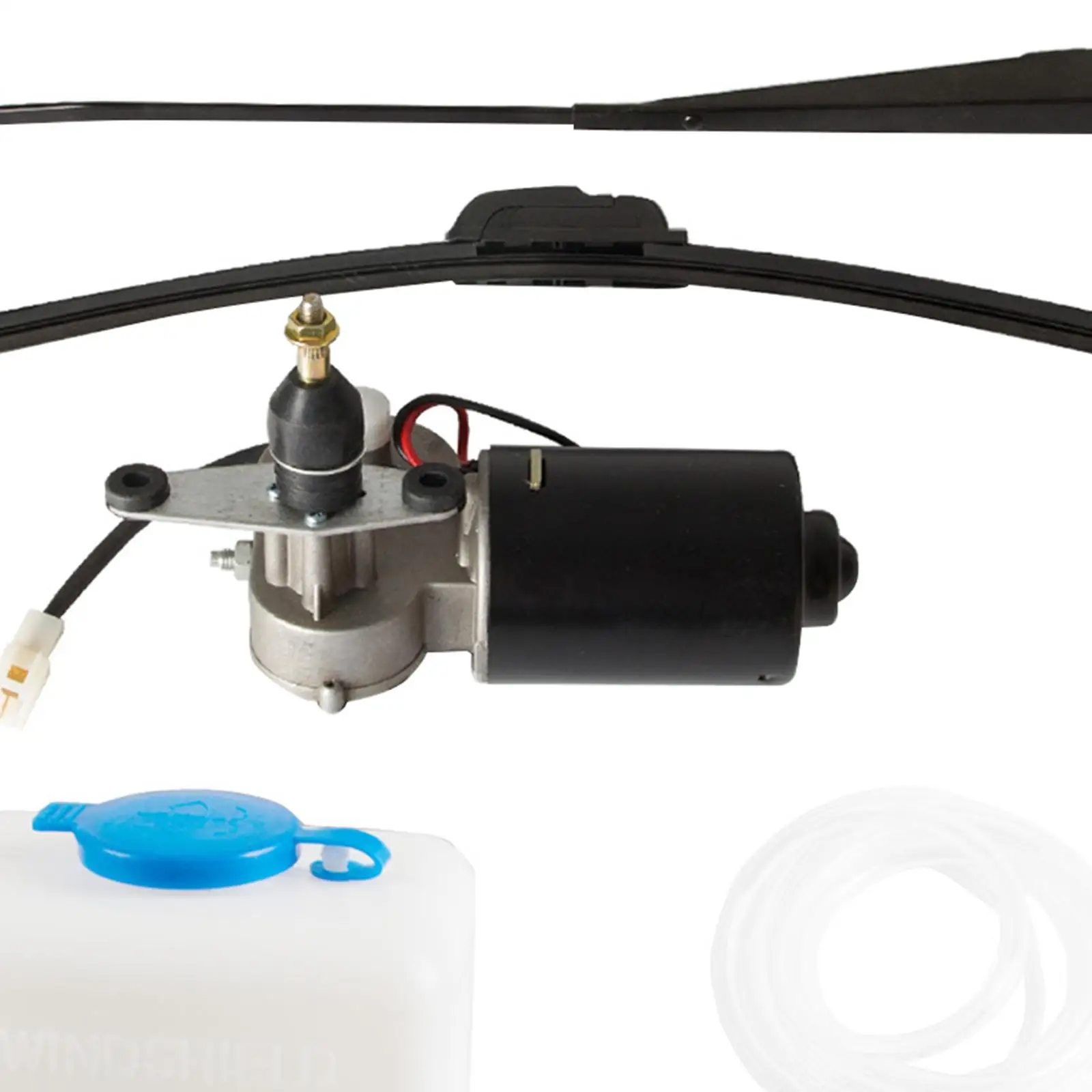 Easy Install Universal Windshield Wiper Set 12V Motor Arm for John Deere Gator Kubota RTV Compatible UTV