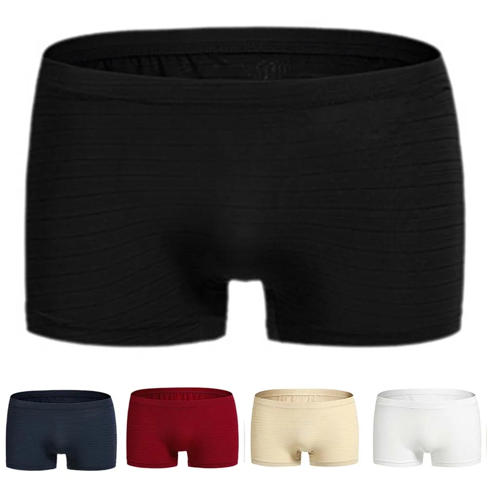 

Boxers Mens Ice Silk Underwear Seamless Breathable Boxers Shorts Panties Soft Pouch Underpants Lingerie Homme Jockstrap