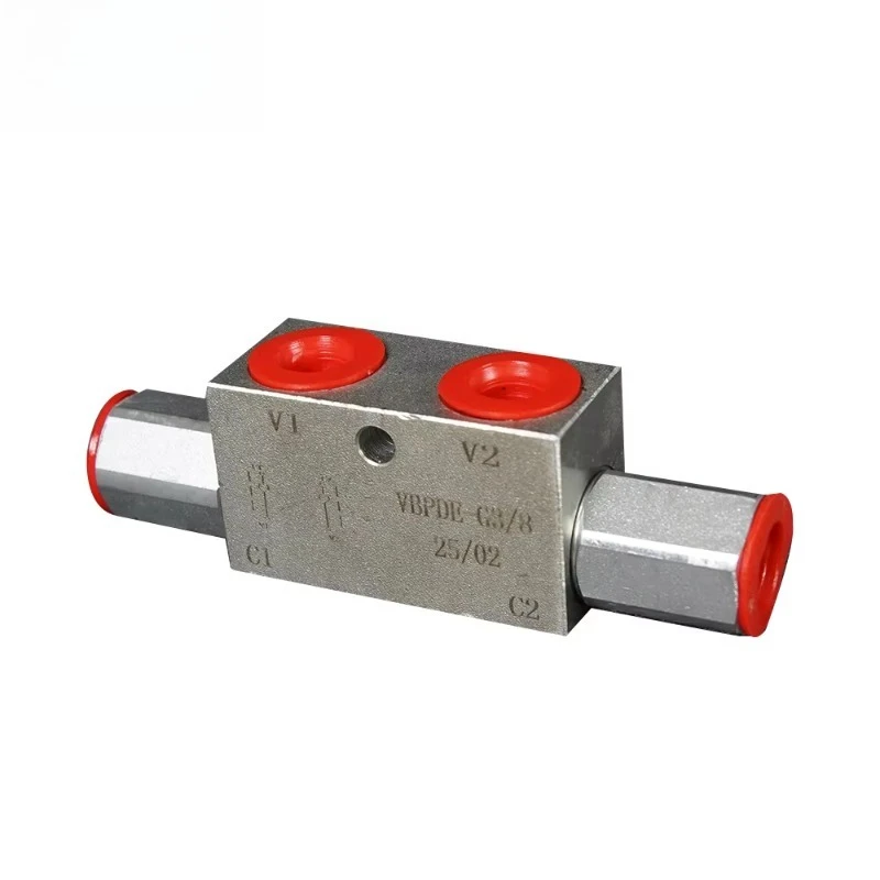 Hydraulic Manifold Blocks Hydraulic Bidirectional Safety Double Lock Pressure Valve Lock for Outrigger \ Concrete Pump