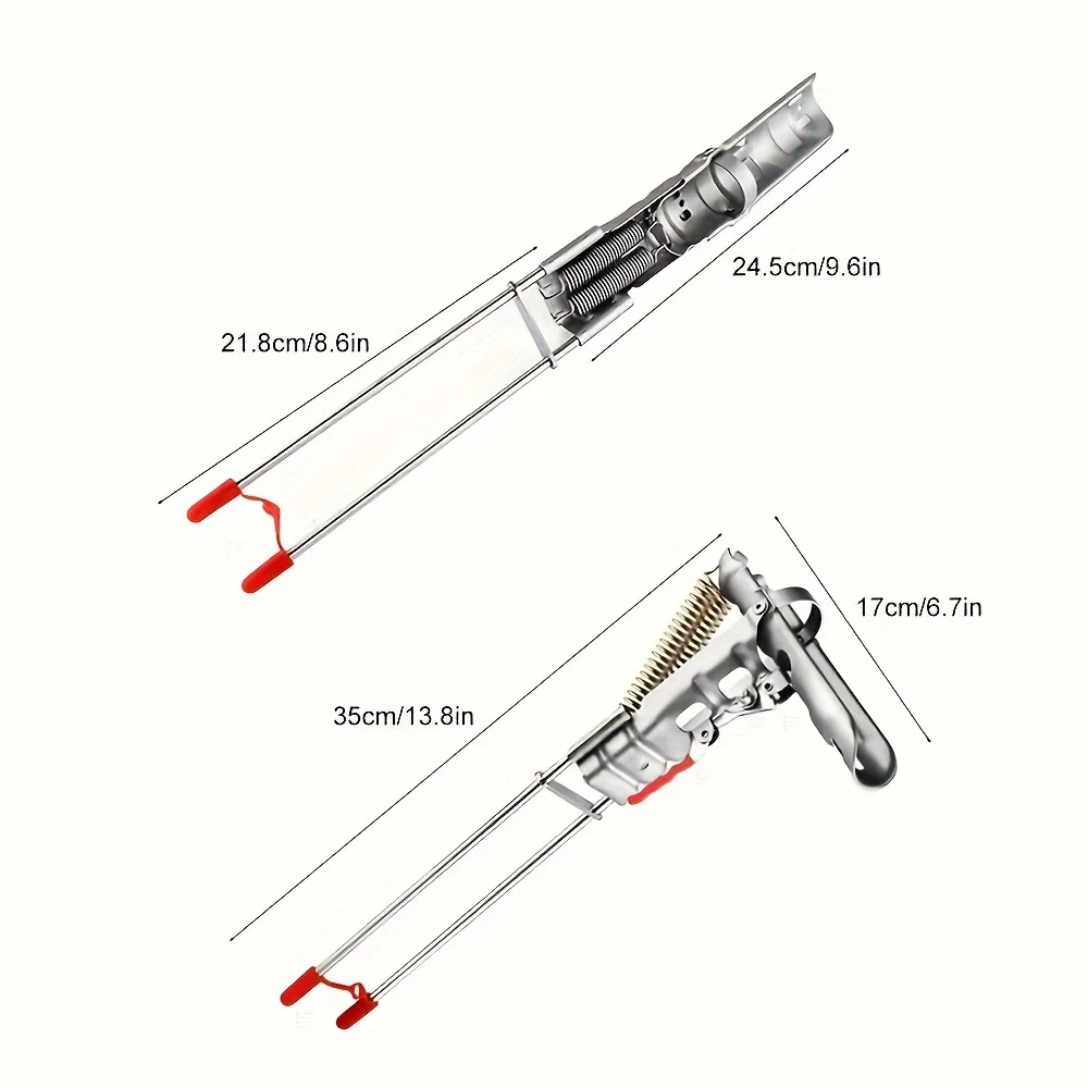Automatic Spring Fishing Rod Holder, Adjustable Folding Stainless Steel, Ideal for Hands-Free Ground Fishing（2Pcs） view 4