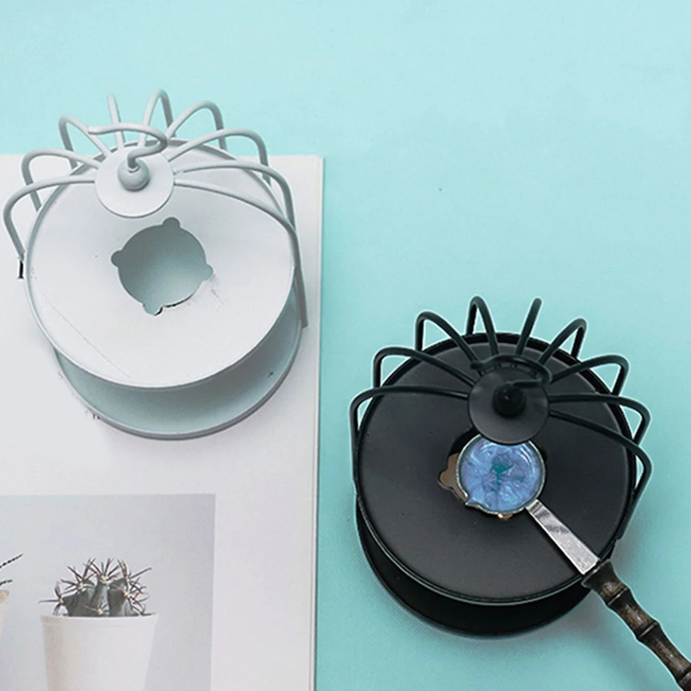 

2pcs Birdcage Wax Retro Wax Seal Furnace Durable Iron Enamel Finish Hanging Hook For Diy Crafts Wedding Invitations
