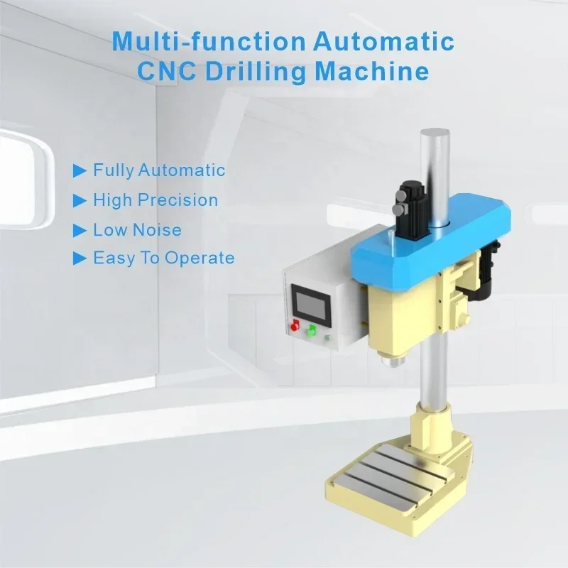 Vertical Single Servo CNC Drilling Machine Chamfering And Tapping Teeth Drilling And Tapping Integrated Machine