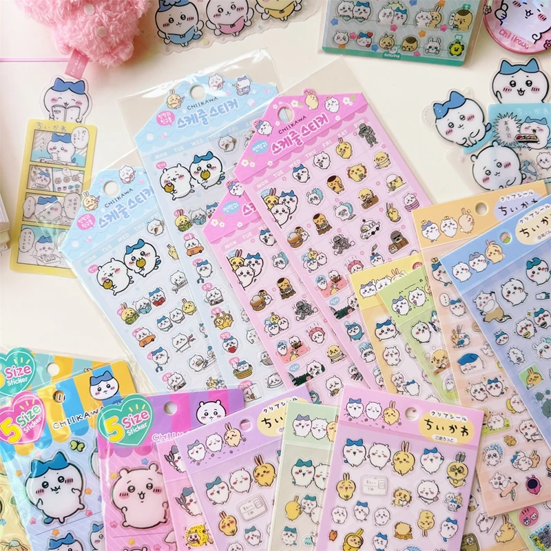 1Pc New Cute Cartoon Sticker Kids Toy DIY Material Decoration Stationery Stickers Idol Card Deco Scrapbook