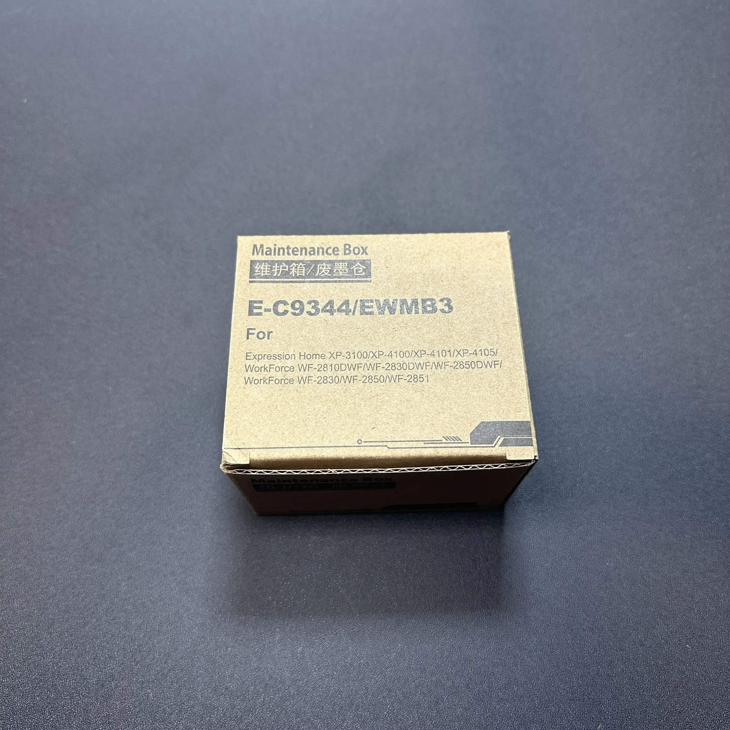 .C9344 Ink Maintenance Box used for EPSON Expression Home XP 2100 2105 3100 3105 4100 4101 4105 Workused force WF 2810 2830 2835