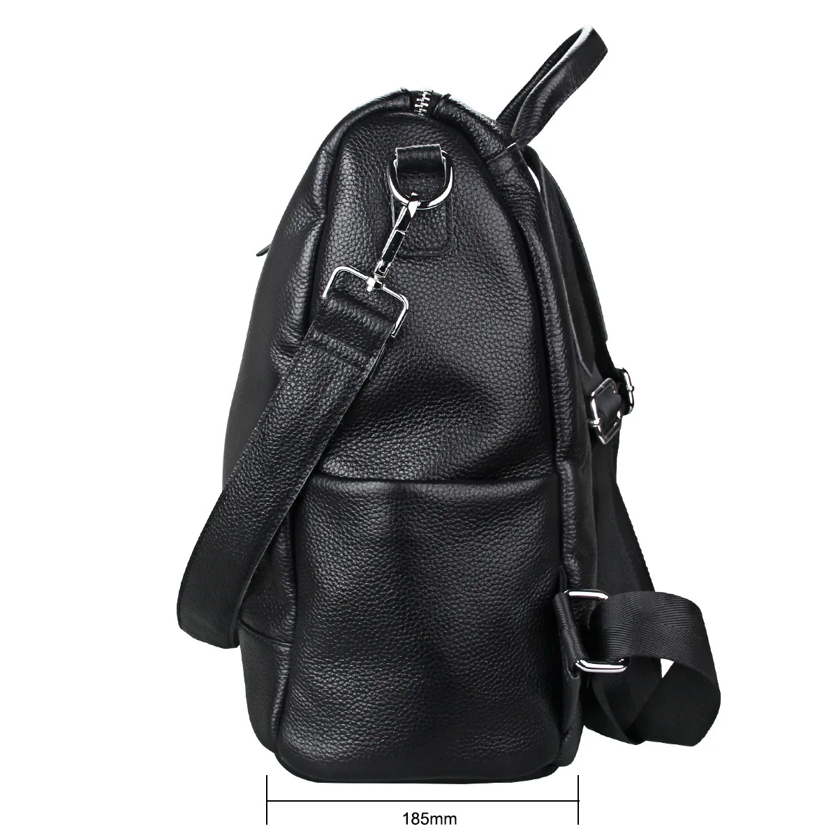 حقائب ظهر نسائية من الجلد الطبيعي على الموضة جديدة لعام 2025 حقيبة ظهر كاجوال من الجلد الطبيعي الحقيقي للسيدات والبنات والطالبات