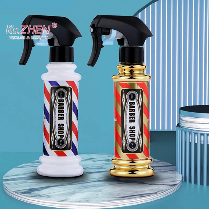 170ML Spray Bottle Salon Barber High Pressure Water Can Hairdressing Retro Fine Mist Alcohol Disinfection Sprayer