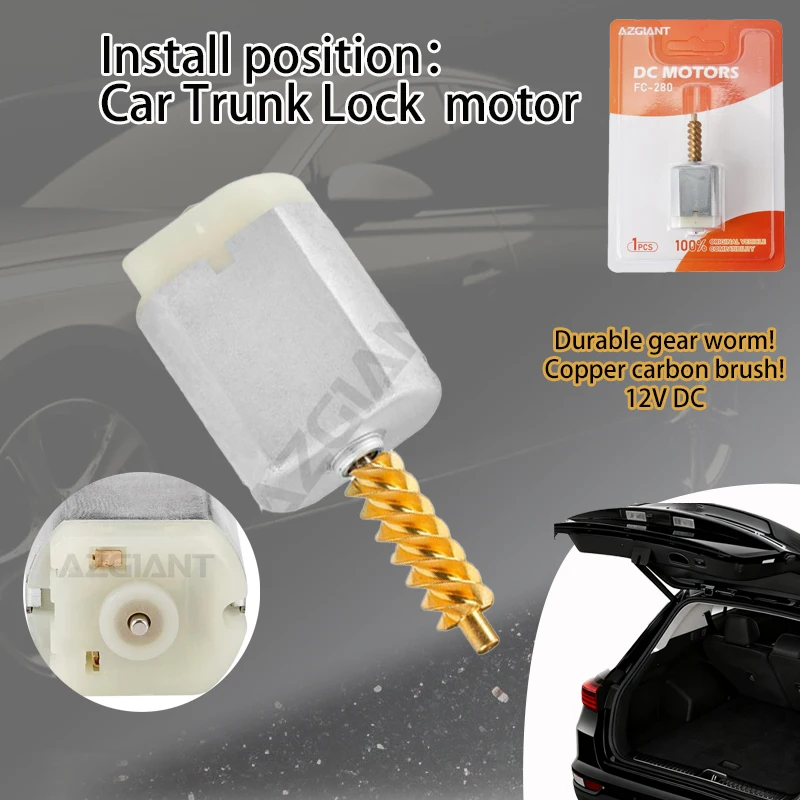 

AZGIANT BN458627 For Chevrolet Malibu/Monte Carlo /Impala Car Boot Lid Trunk Lock Latch Actuator Electric unlocking micro parts