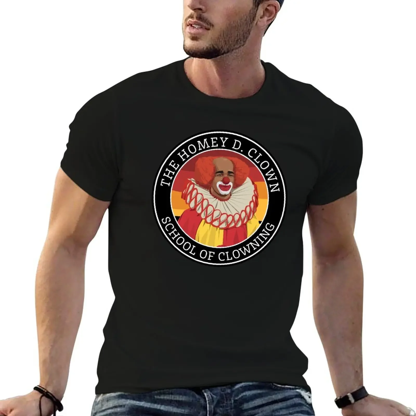 

The Homey D. Clown School of Clowning T-Shirt tops luxury t-shirt funny meme t-shirts Men's t shirts