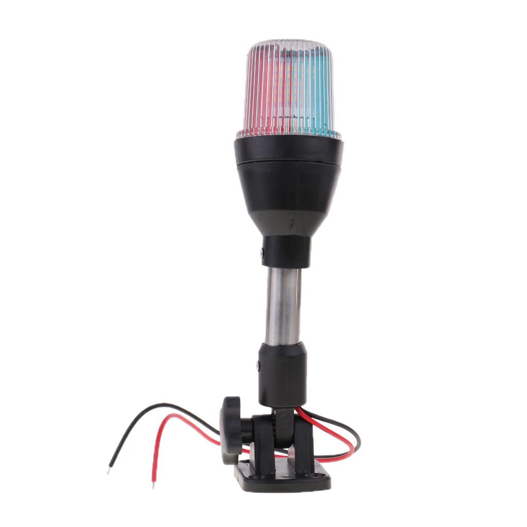 Marine Boat Drain Plug Light Durable Stainless Steel Underwater LED for Position Light 12V Boat Navigation