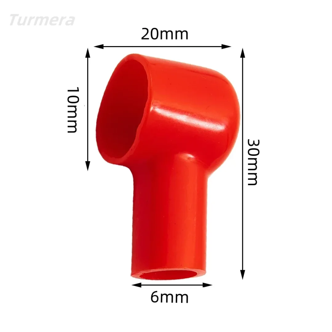 Battery Terminal Covers High Temperature Resistant PVC Insulating Caps for Car Battery Posts Anti-Corrosion Dust Proof Protecti