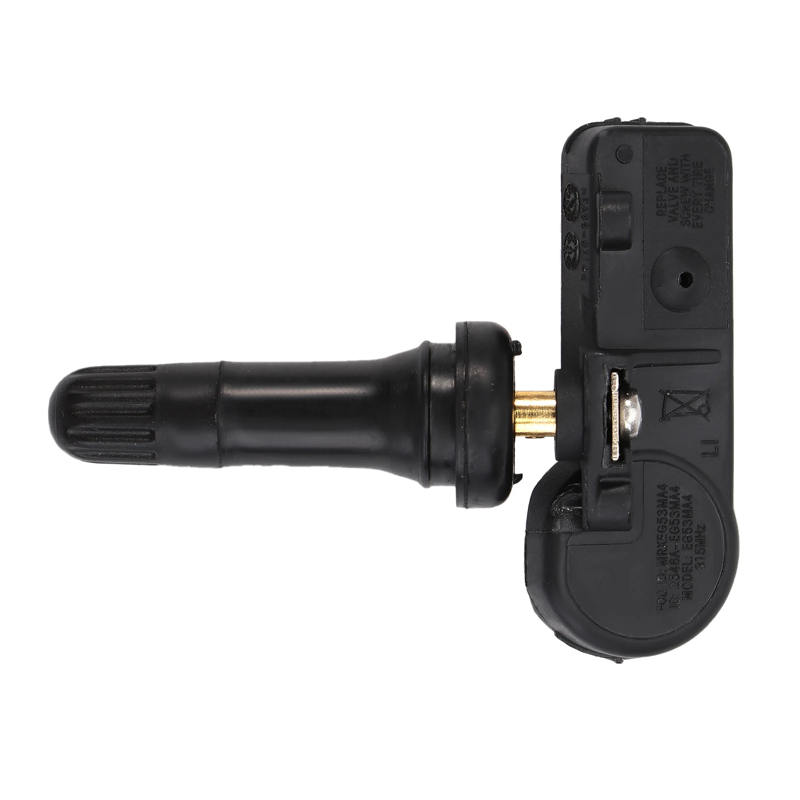 

Tire Pressure Sensor Car Monitor System Durable Aluminum Alloy ABS Electronic Real Time Detection Safe Travel Replacement