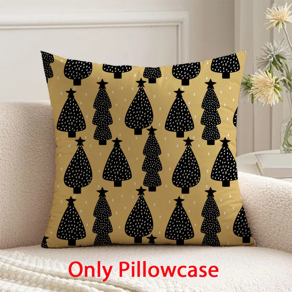 

Christmas Pillow cover fall decorative 45x45 cushions cover for pillow case winter decorative cushions