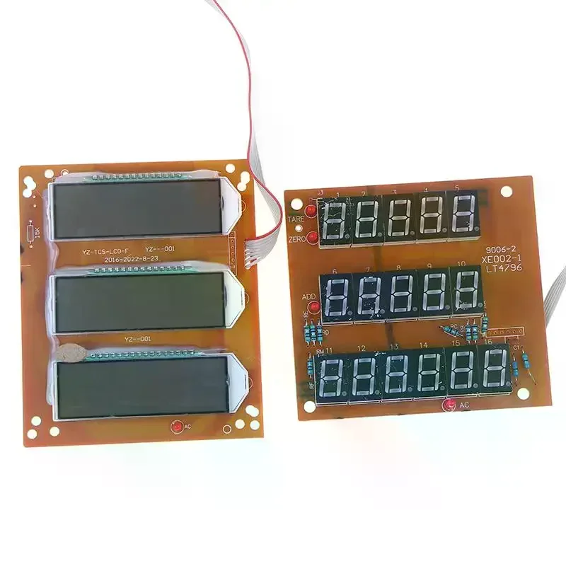 

Усовершенствованный цифровой экран, светодиодный ЖК-дисплей, печатная плата для электронных весов, высокоточные аксессуары для взвешивания
