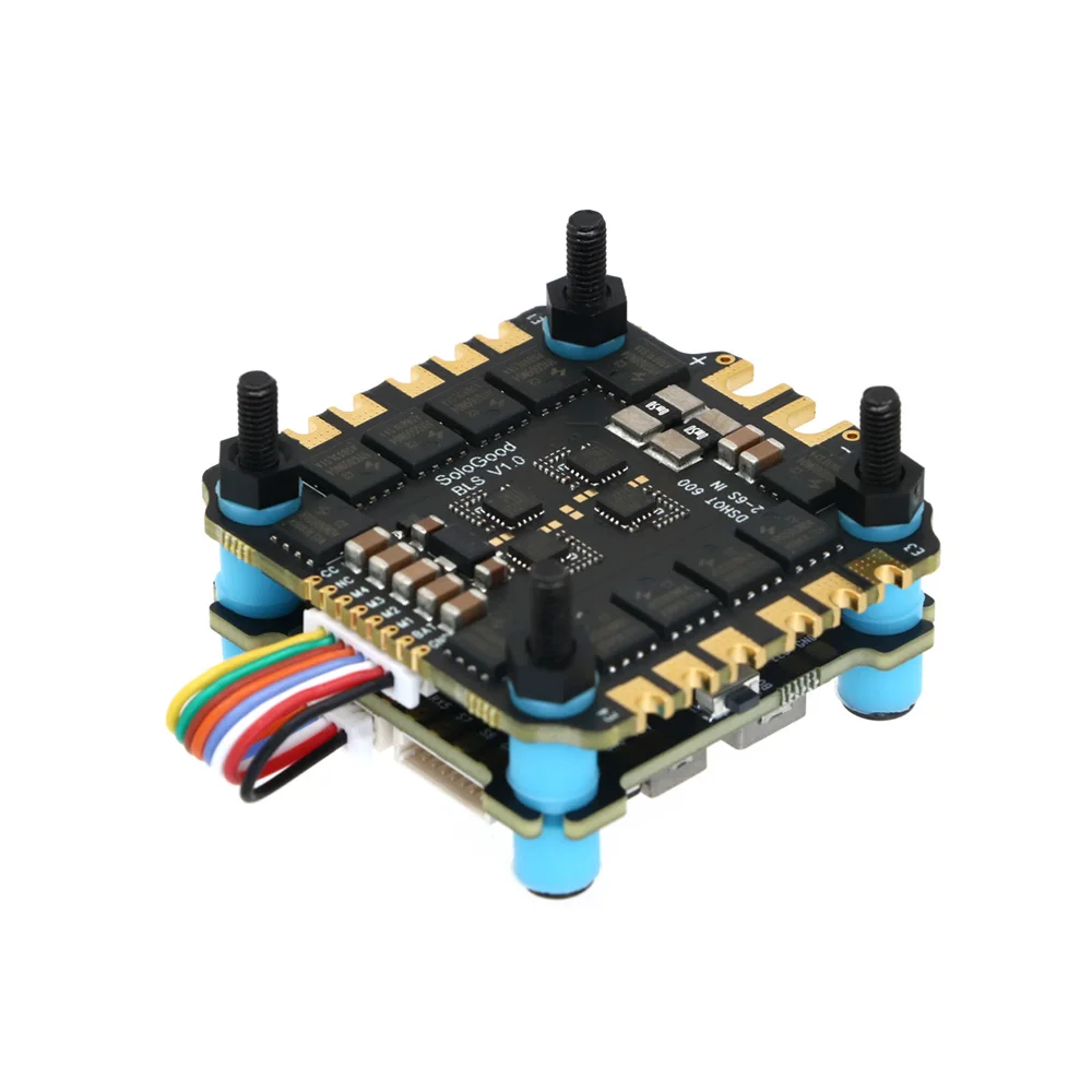 SoloGood F722 Stack ICM42688P F722 Flight Controller BLHELI_S 60A 4in1 ESC 30,5X30,5mm 2-6S für FPV Freestyle Drohnen Teile – Detail 6