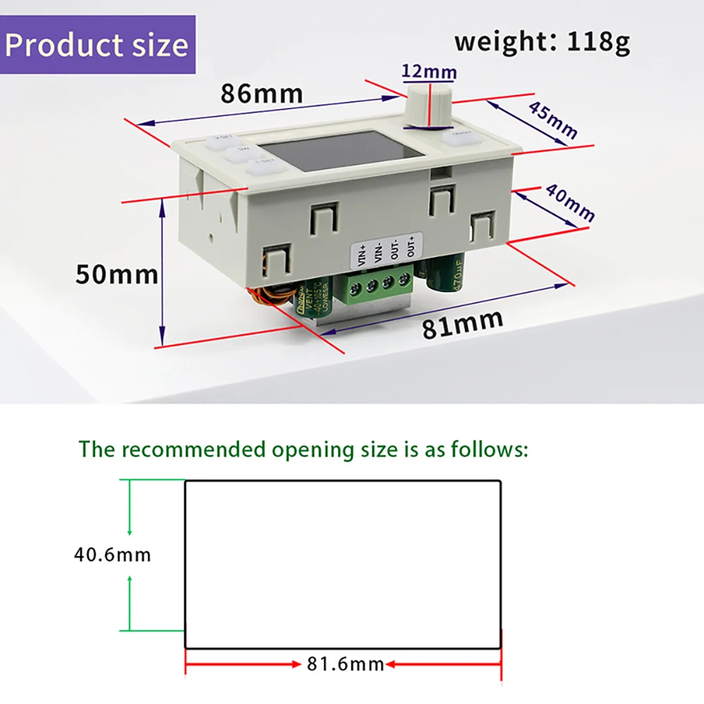 SK150X Numerical Control Lift-off DC Adjustable Voltage Regulator Constant Voltage Current Solar Charging Module Power Supply