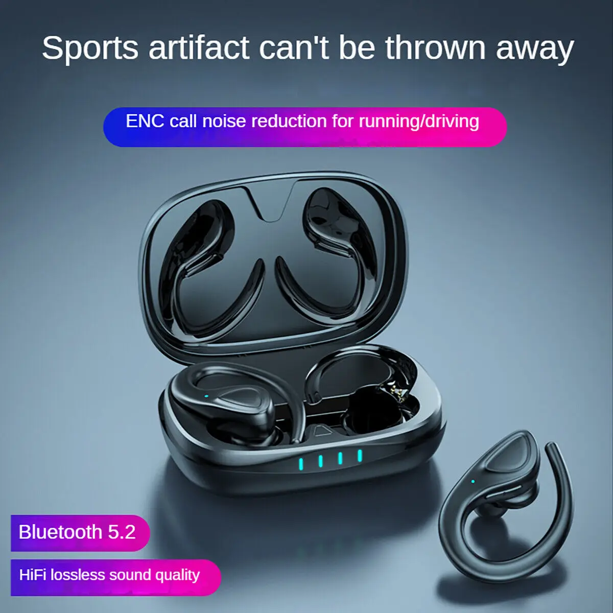 

Wireless Sports Headphones TWS-A20 Bluetooth 5.2 Earphones Earbuds For iPhone LG