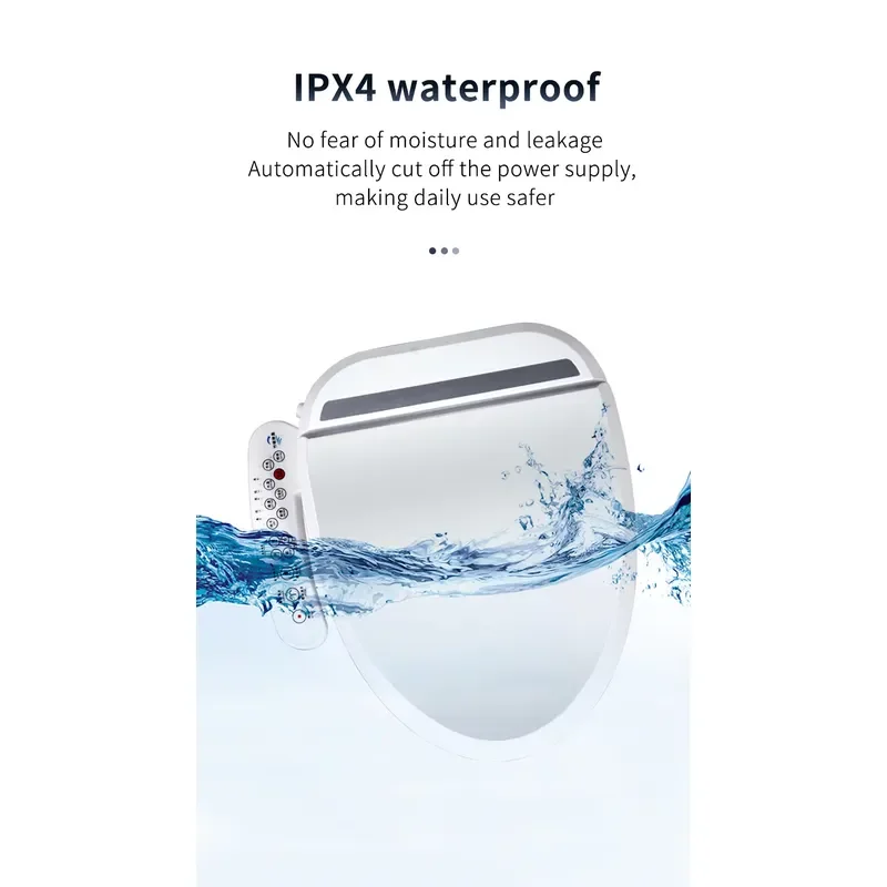 Factory Direct Price Intelligent Designer Smart Toilet Lid Cover Set Warm Air Drying
