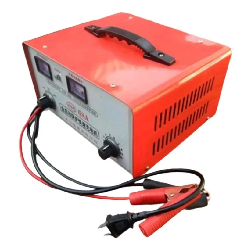 6V/12V/24V 68A Fully Automatic Fast Smart Charger with Full Copper for Car/Boat/Motorcycle Battery Maintainer & Desulfator
