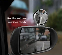 Multifunction Car Rear View Mirror Car Back Seat Baby Mirror Adjustable Kids Monitor Safety Blind Spot Mirror Wide Angle Mirror