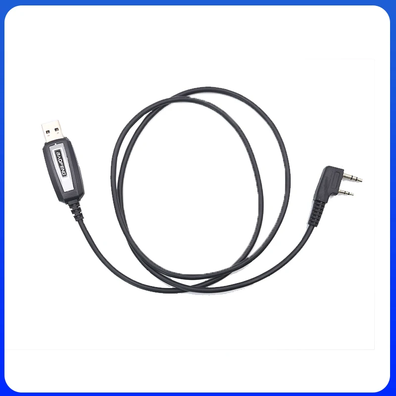 USB Programming Cable for Quansheng UV-K5 UV-K6 Baofeng UV-13 UV-S9 Plus UV-17 UV-82 UV-16 UV-21 With CD UV-5R Radio Accessories