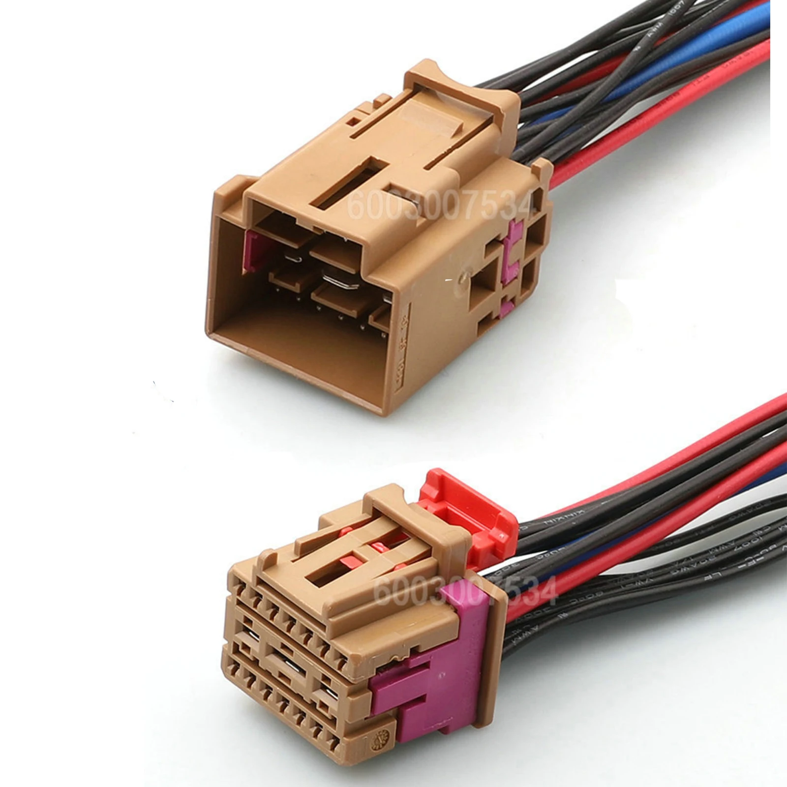 

17 Pins 4F0972575A 8K0972483A Car Cable Harness Plugs Auto Composite Socket For VW Starter Electrical Connector