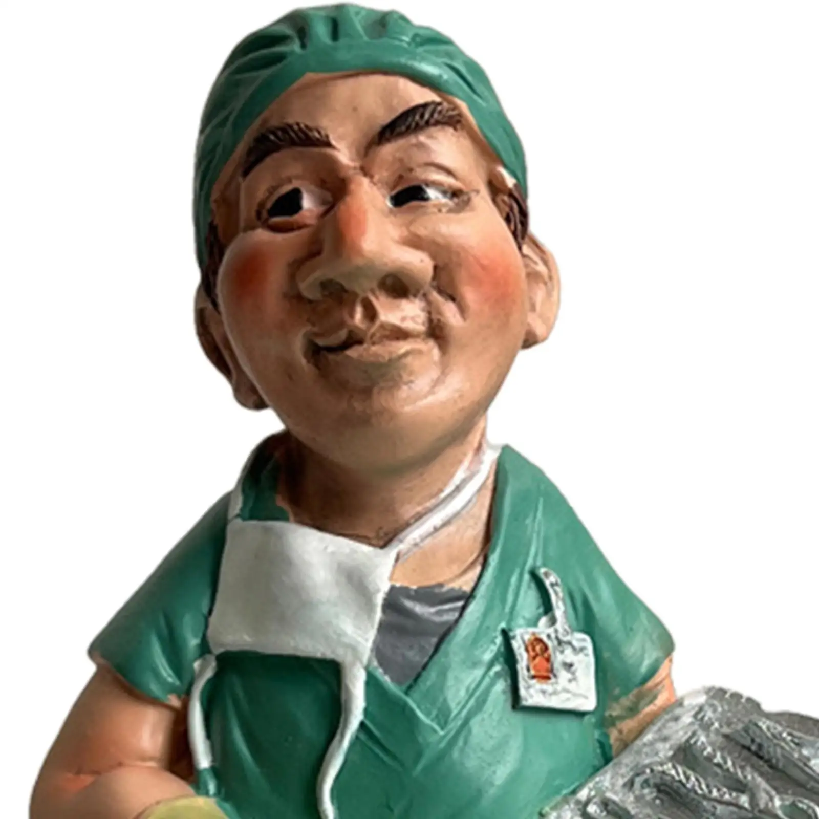 Person Sculpture Human Crafts Ornament Home Modern Worker Figurine Resin Figure Statue for Friends, Bedroom,Countertop,Family