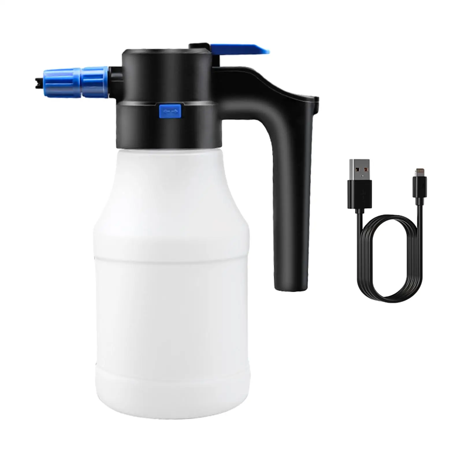 Electric Car Wash Foam Spray Kettle High-Pressure Car Wash Kettle 1.5l Car Home Dual-Purpose Car Wash Spray Head