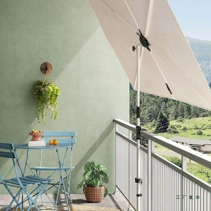 Outdoor courtyard block the sun outdoor camping rotating beach umbrella