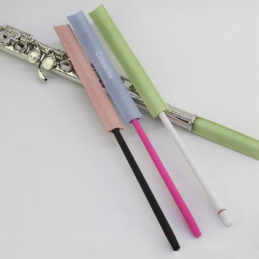 

1Pcs Flute Cleaning Cloth Tool Silicone Rod Maintenance Absorb Water Professional Woodwind Instruments Accessories