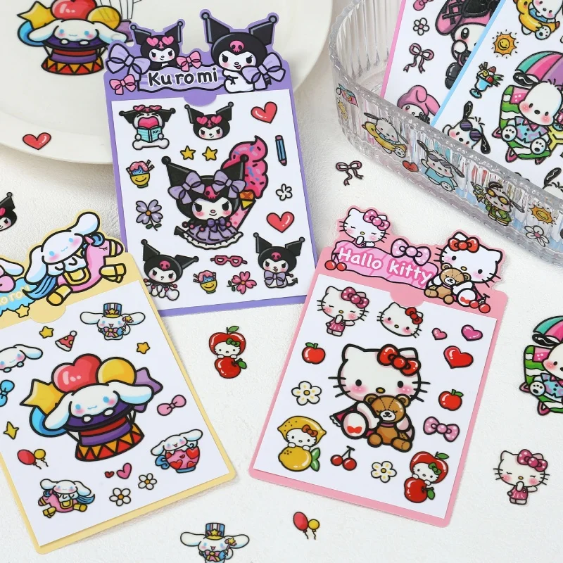 50pc-lotto-sanrio-kuromi-melody-kitty-pochacco-stickers-carino-raschiatura-prenotazione-decorativa-diario-diario-adesivo-etichetta-etichetta-album-stick