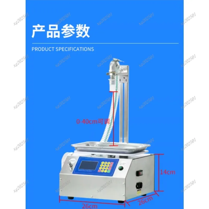 CSY-A3 Digital Control Automatic Liquid Filling Machine for Juice Milk Oil Perfume - Precision Dispensing for Liquids