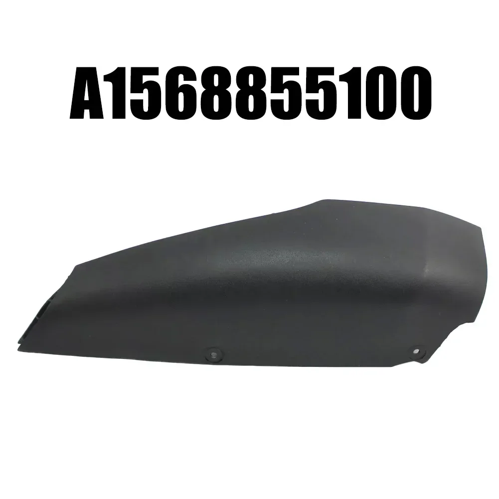 Front Bumper Spoiler Lip For Mercedes For GLA X156 2017-2019 Black Car Body Kit Lower Guard Board Lippe A1568855100